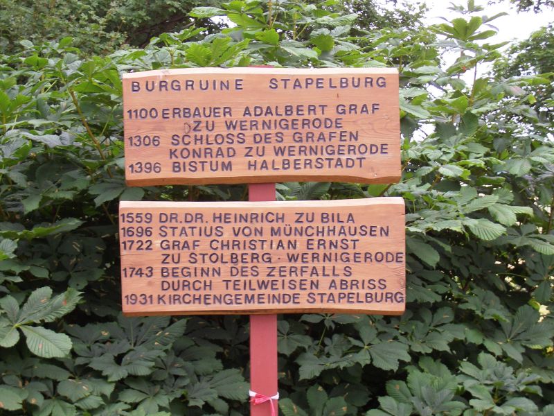 Burg Stapelburg